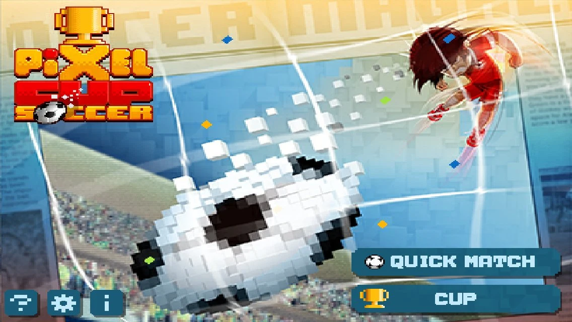 Pixel Cup Soccer screenshot